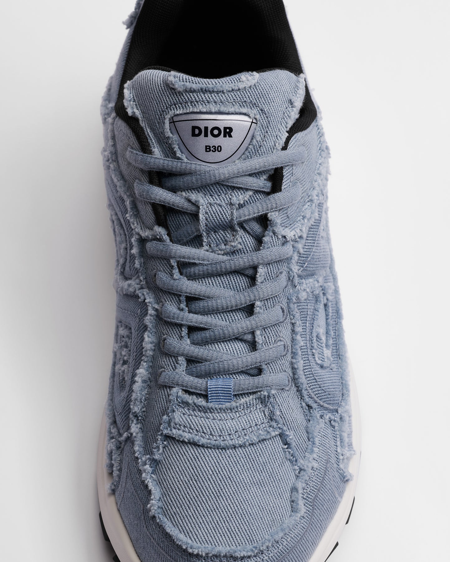 Dior B30 Countdown Denim Effrangé Bleu vue 5 — TP SNEAKERS