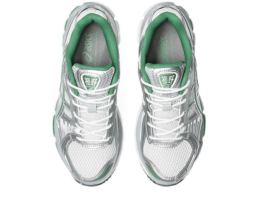 Asics Gel-Kayano 12.1 "Silver Green", vue 4 — TP SNEAKERS