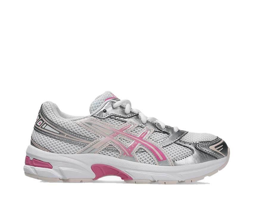 ASICS Gel-1130 GS White / Dragon Fruit - sneakers enfant
