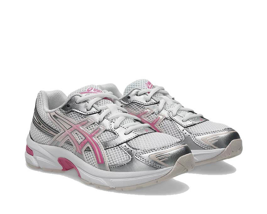 ASICS Gel-1130 GS White / Dragon Fruit - vue 2