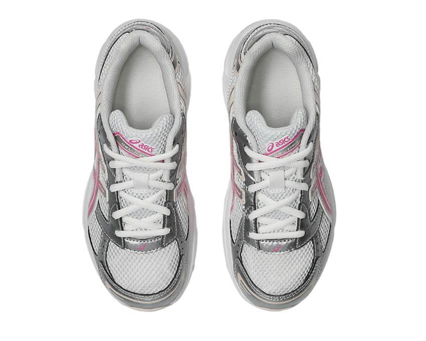 ASICS Gel-1130 GS White / Dragon Fruit - vue 4