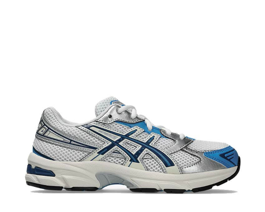 ASICS Gel-1130 GS White / Twilight Blue - sneakers enfant
