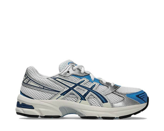 ASICS Gel-1130 GS White / Twilight Blue - sneakers enfant