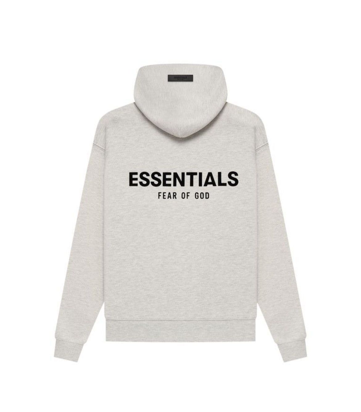 Fear of God Essentials (SS22) Hoodie Light Oatmeal, vue 2 — TP SNEAKERS