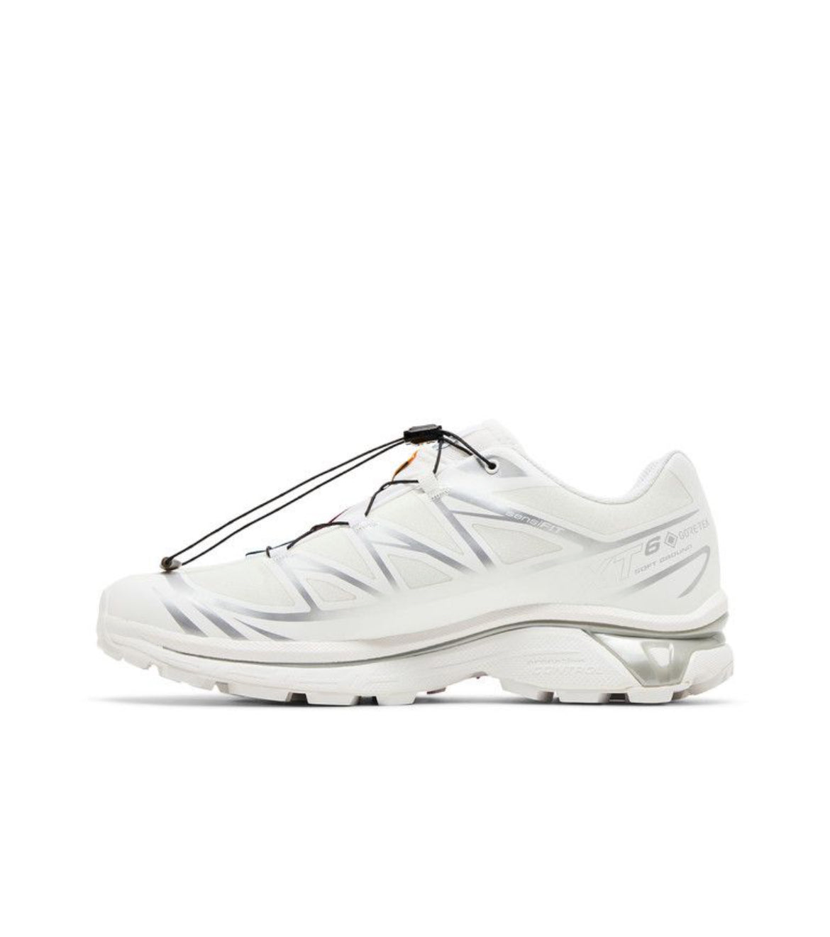 Salomon XT-6 Gore-Tex 'White Silver', vue 2 — TP SNEAKERS