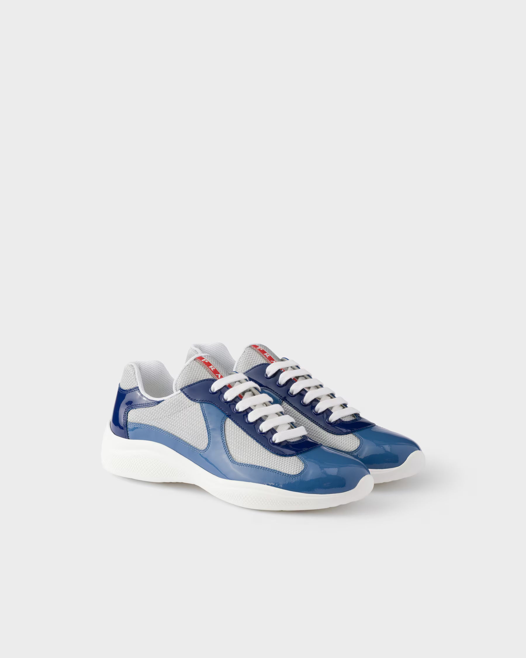Prada America's Cup Bleu Roi / Argent — TP SNEAKERS