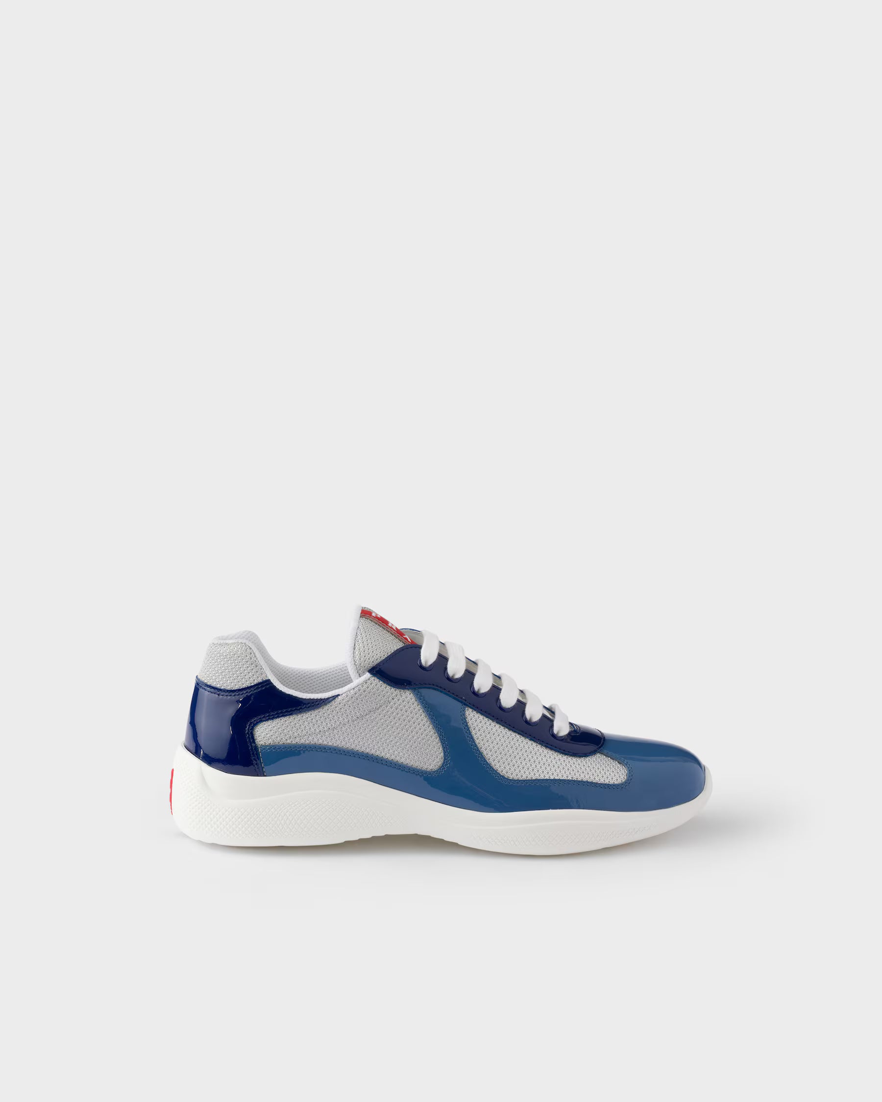 Prada America's Cup Bleu Roi / Argent vue 2 — TP SNEAKERS