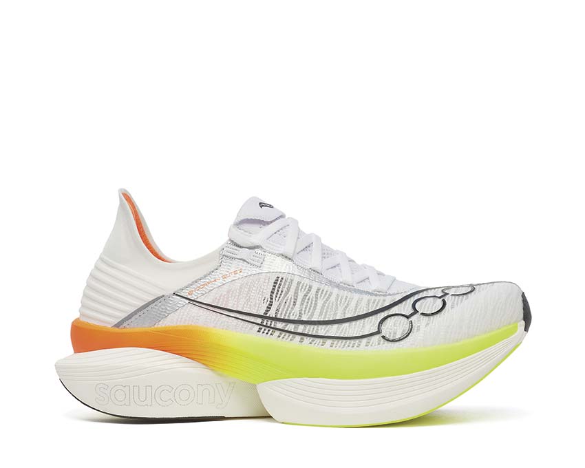 Saucony Endorphin Elite 2 White - vue principale