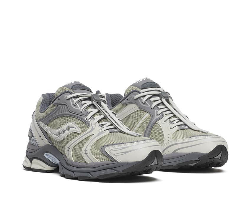 Saucony Progrid Triumph 4 Green - vue de côté